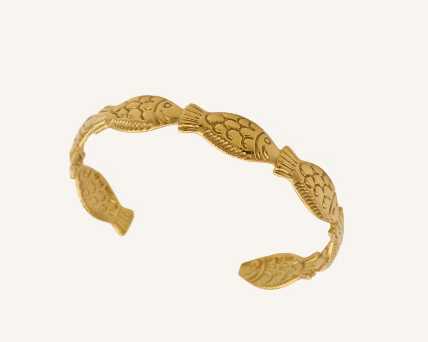 Oceano Fish Cuff Bracelet