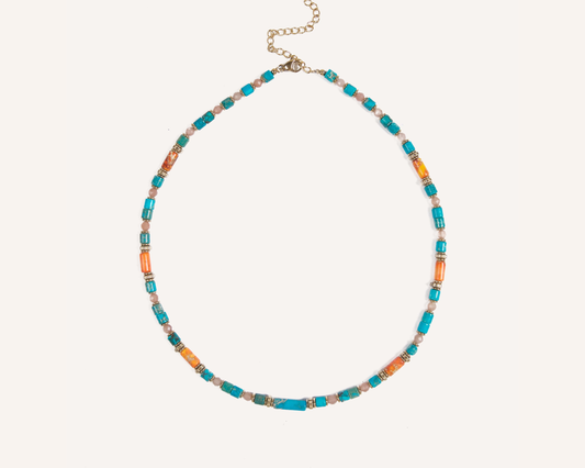 Dendê Stone Necklace