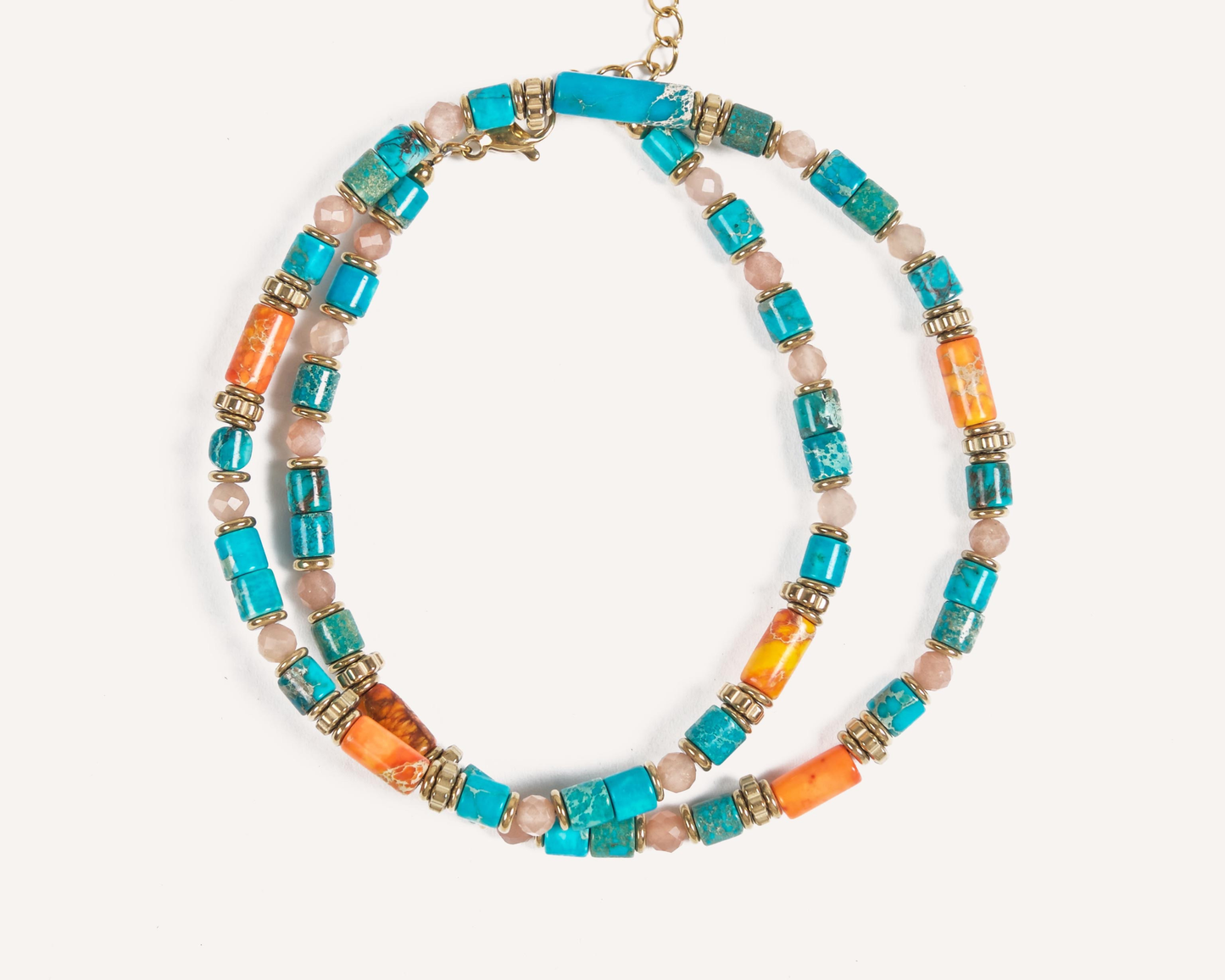 Dendê Stone Necklace