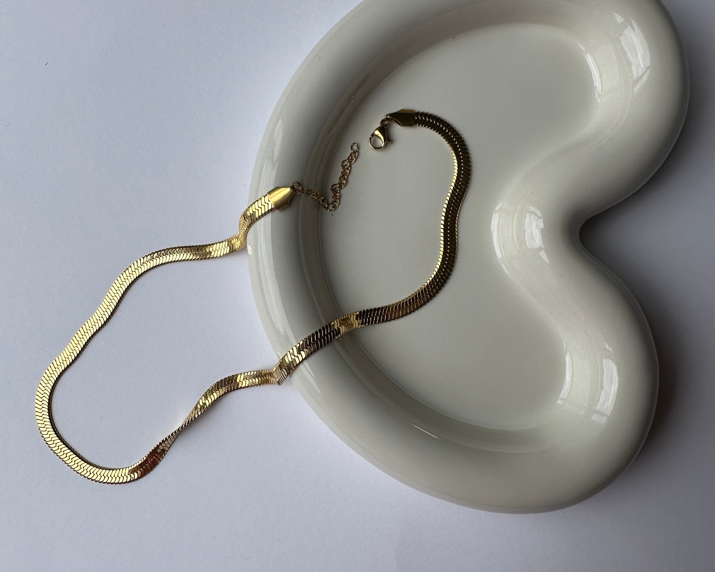 Hazel Snake-Style Necklace