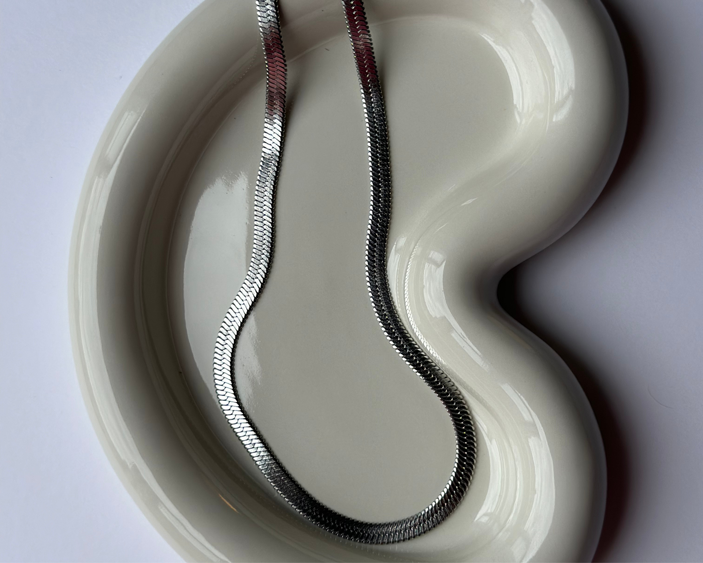 Hazel Snake-Style Necklace