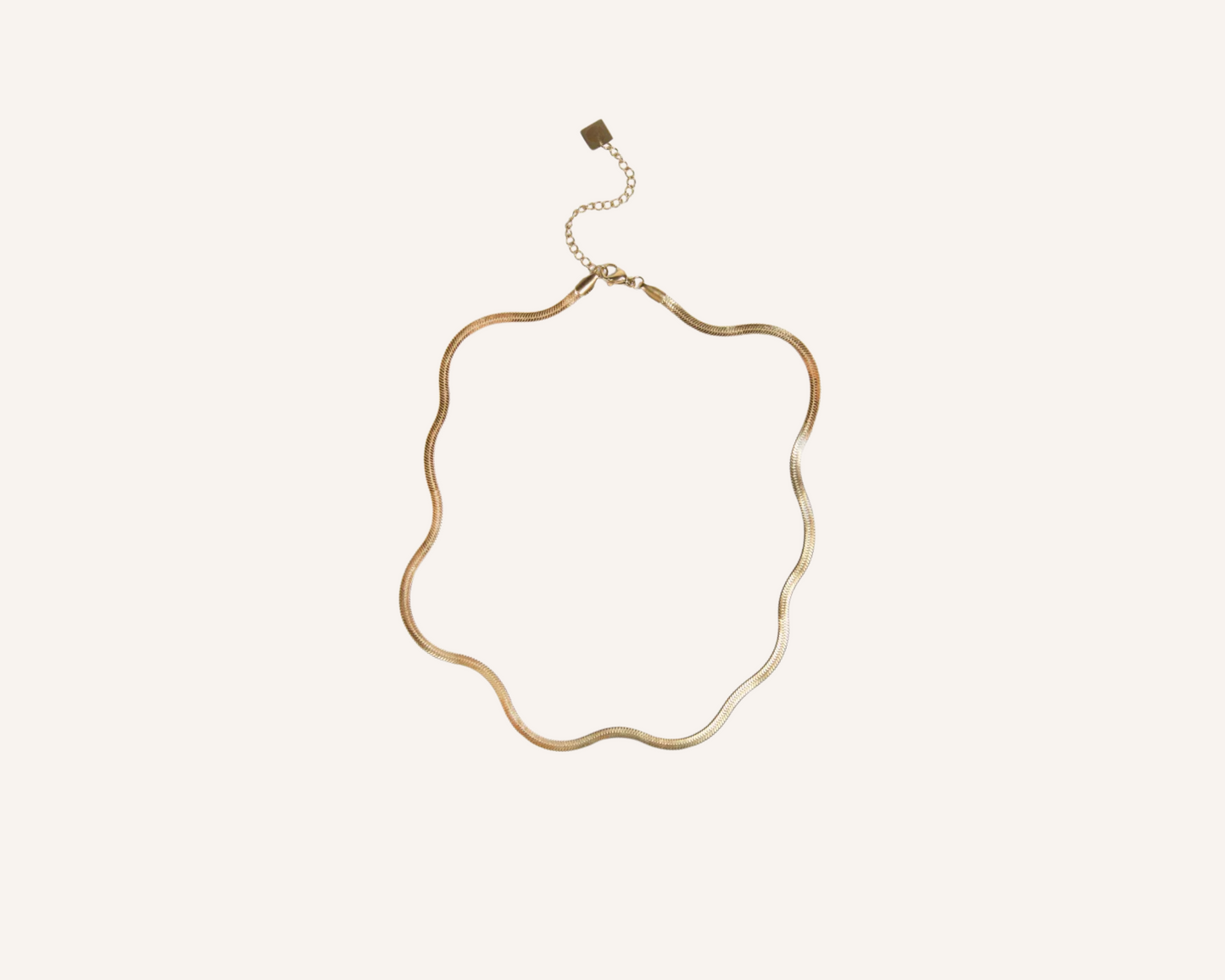 Hazel Snake-Style Necklace